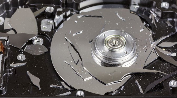 Hard drive blast radius